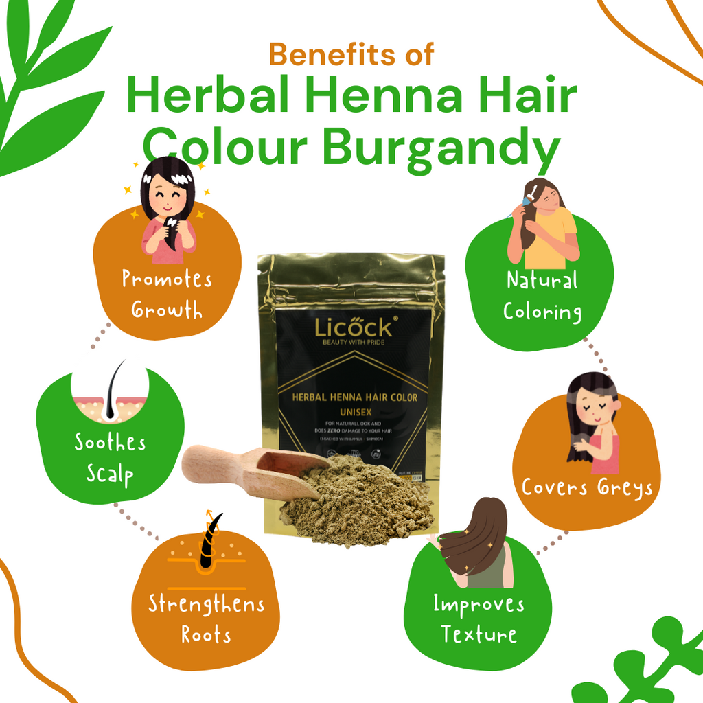 Henna Hair Colour Brown with benefits