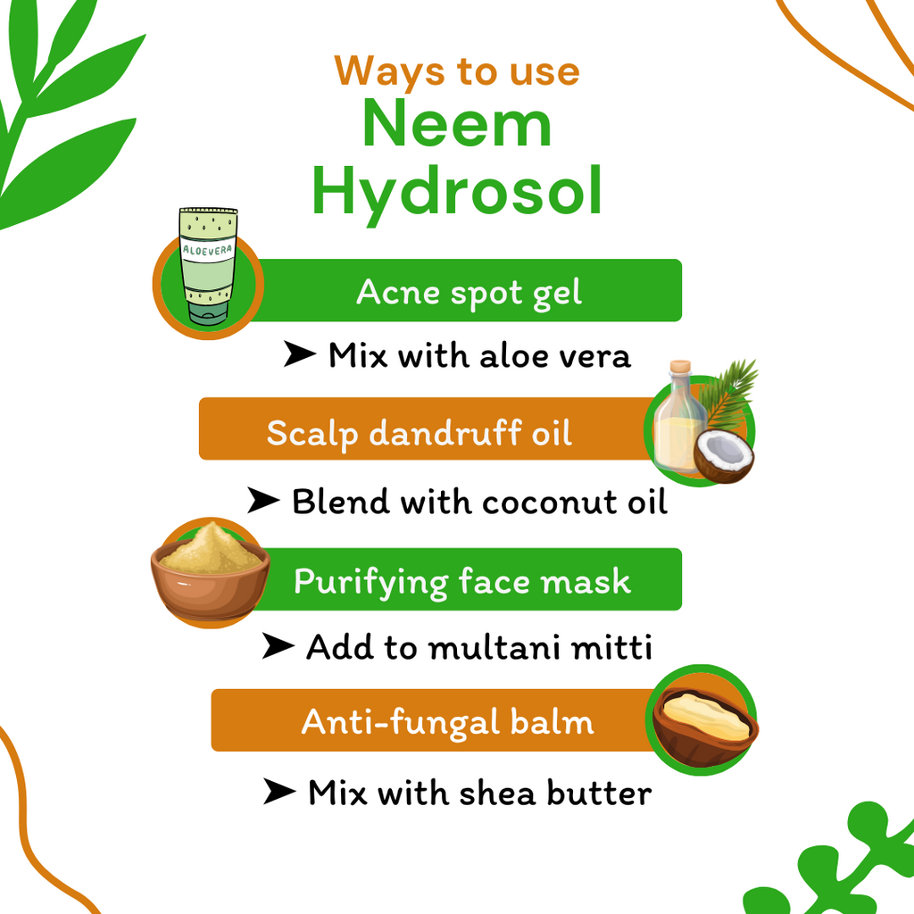 ways to use Neem Hydrosol