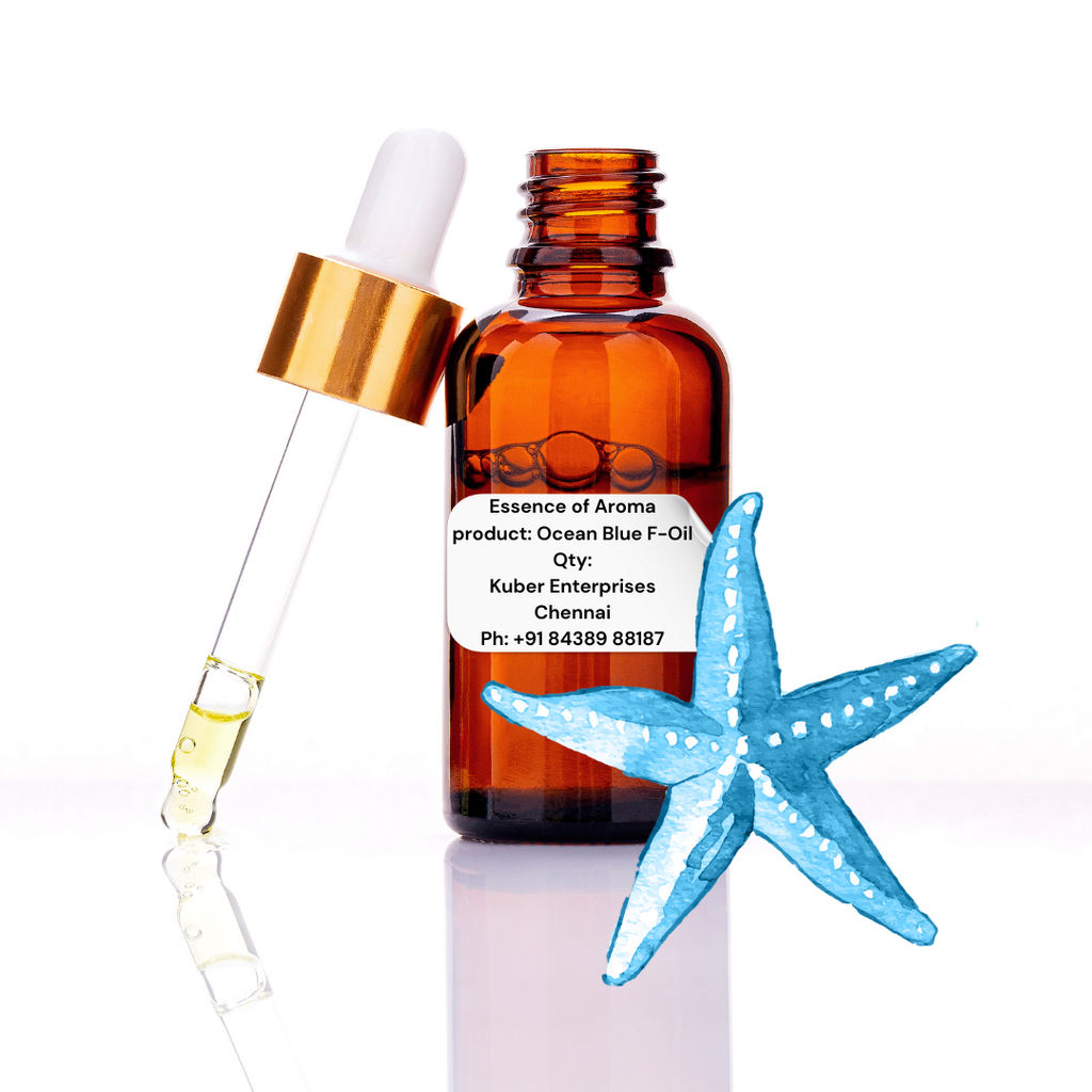 ocean blue fragrance oil bottle