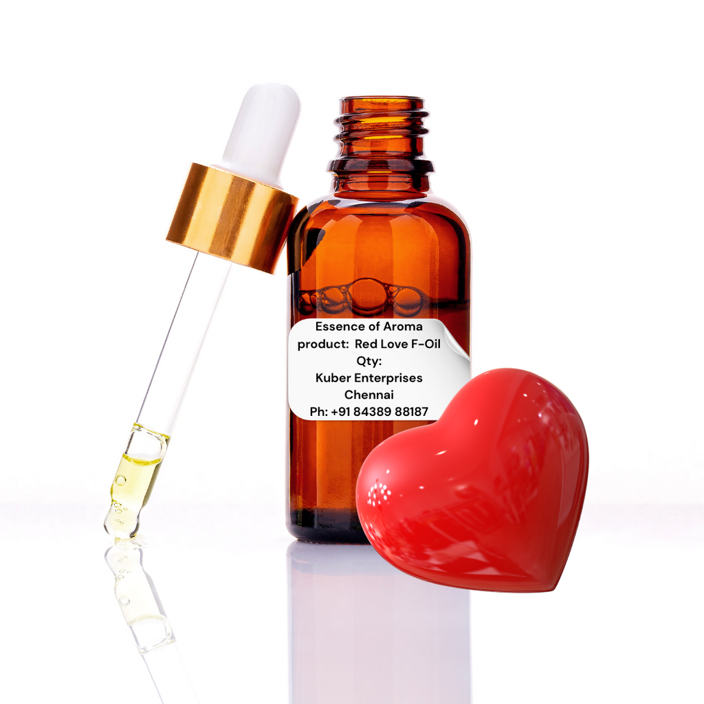 red love fragrance oil bottle