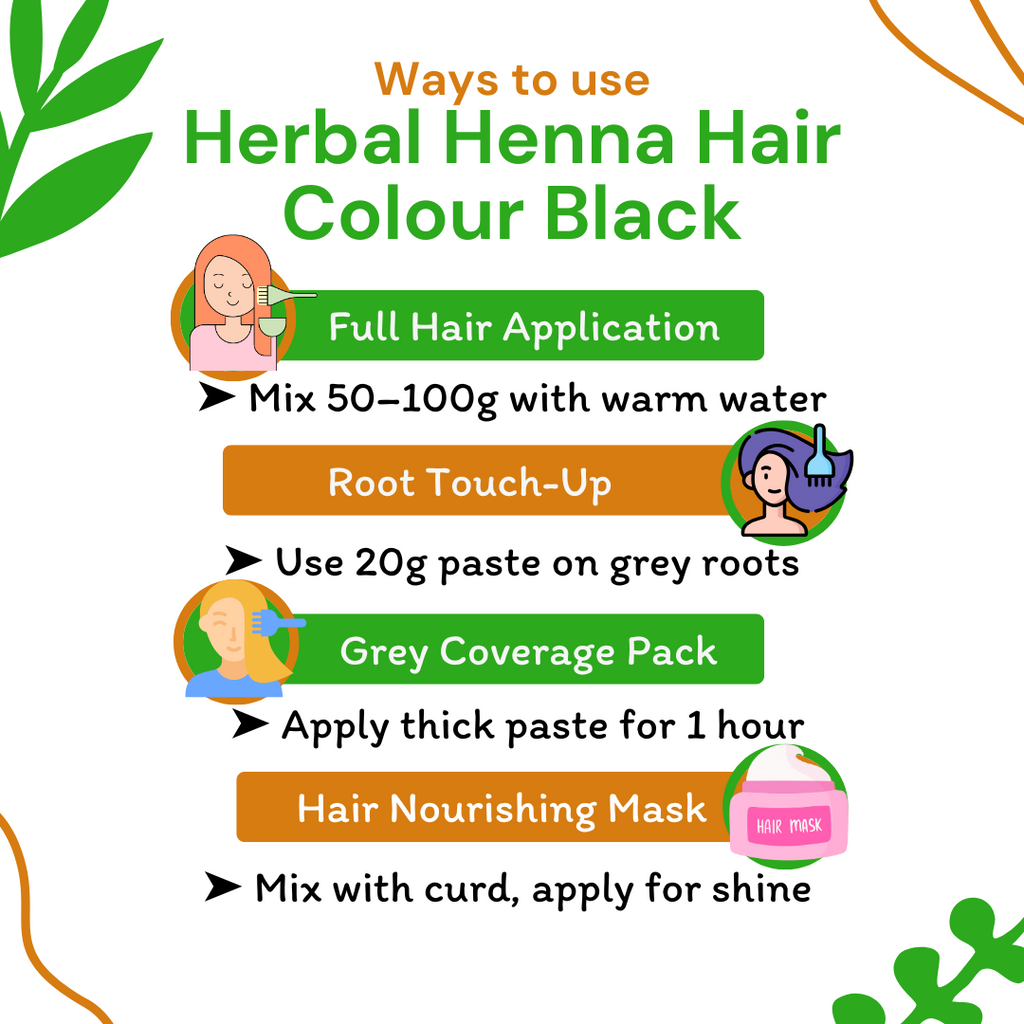 how to use Henna Hair Colour