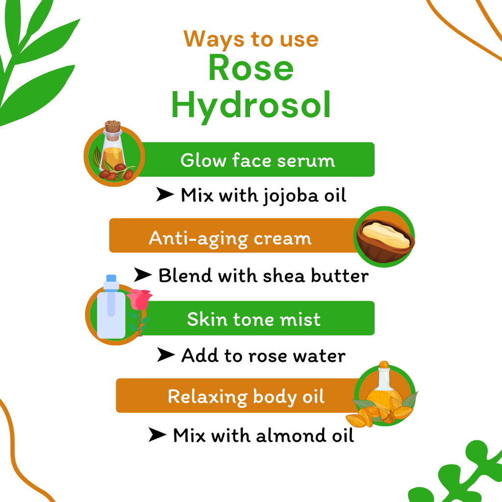 ways to use rose hydrosol