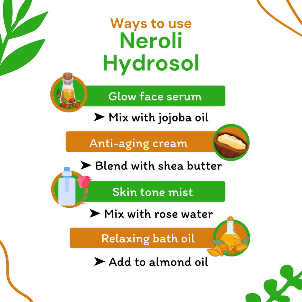 ways to use neroli hydrosol