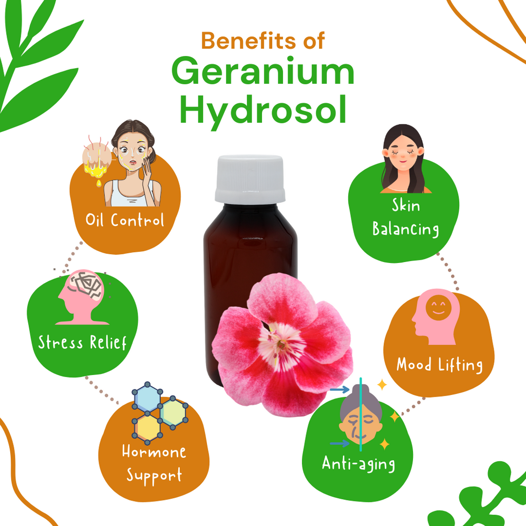 Geranium hydrosol benefits
