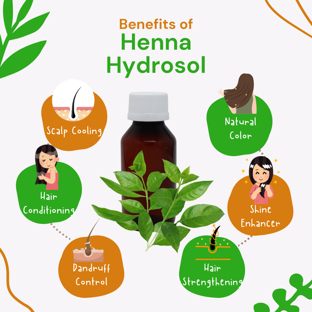 Benefits of Henna Hydrosol
