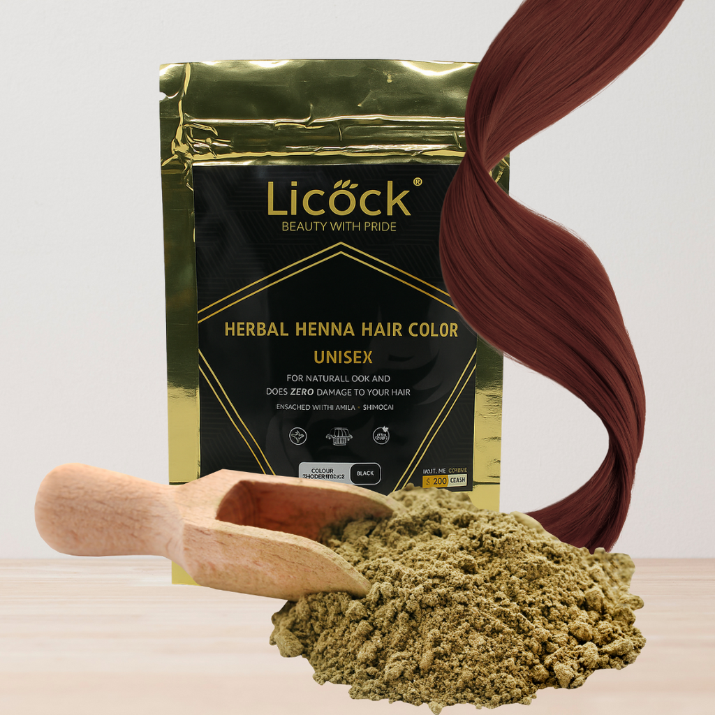 Henna Hair Colour brown