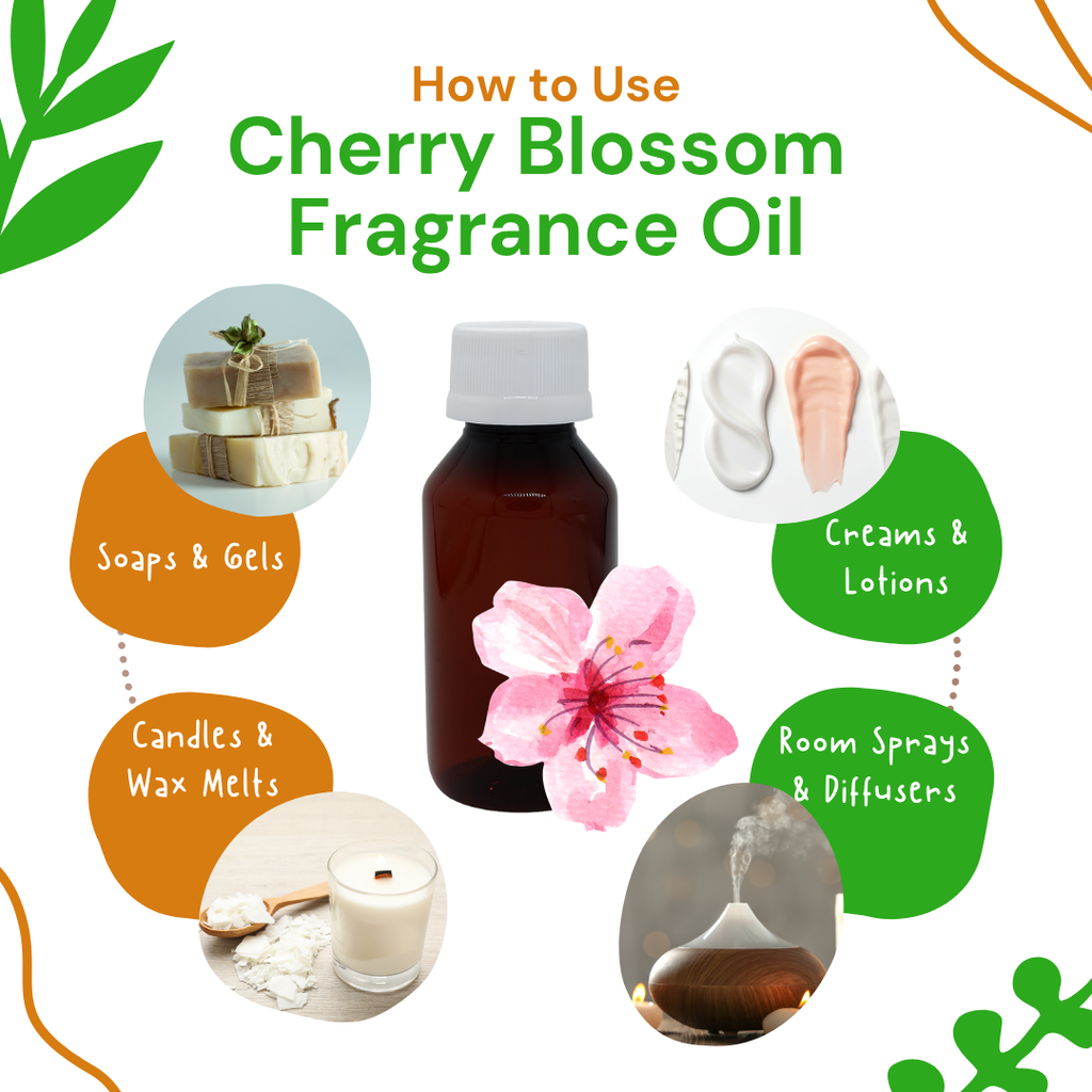 uses of cherry blossom fragrance oil