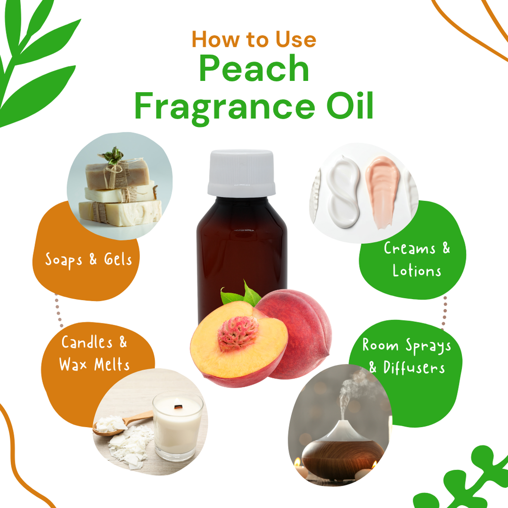 Peach fragrance oil usage