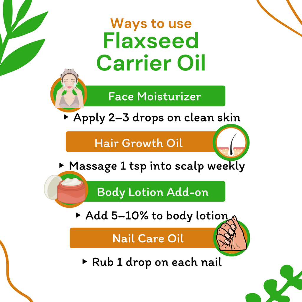 ways to use flaxseed oil