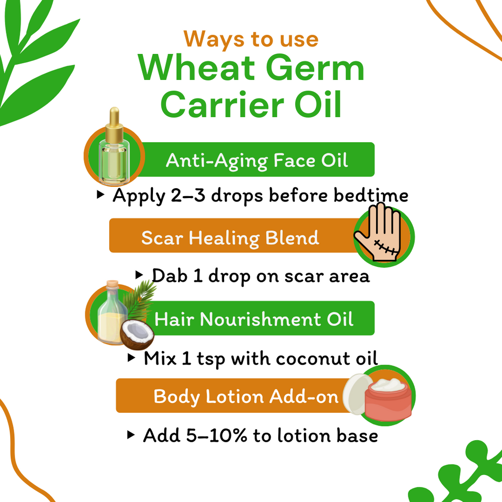 wheat germ oil uses